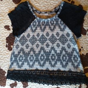 Lace crop top